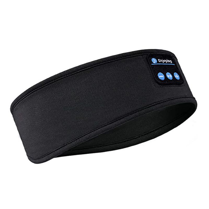 Musikalische Bluetooth-schlafmaske, Bluetooth-stirnband, Sport-bandana, Stirnband Mit Anruffunktion, Yoga-stirnband. Ideal Für Sport, Seitenschläfer, Flugreisen, Meditation Und Entspannung. 27 X 12 X