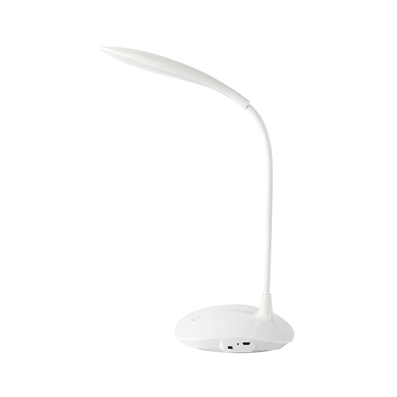 Led-schreibtischlampe, Led-leselampe Mit Usb-kabel, 15 Leds, 3 Helligkeitsstufen, 360° Drehbar, 1200 Mah, Touch-bedienung, Augenschutz, Ideal Zum Lernen Und Lesen