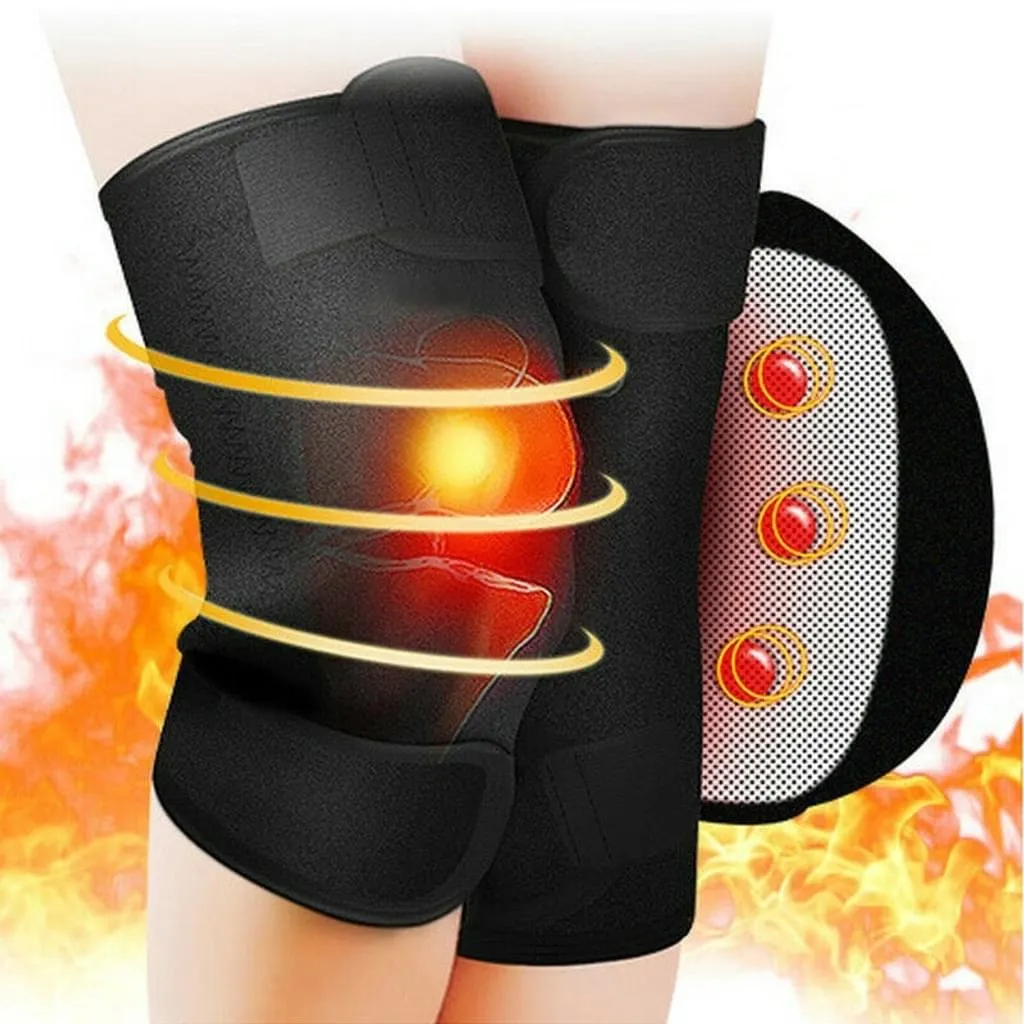 Knie-massagegerät, Kabellose Knieorthese Mit Wärmetherapie, Warmer Knieschutz Für Physiotherapie Zur Linderung Von Arthritis-muskelschmerzen - 1 Paar