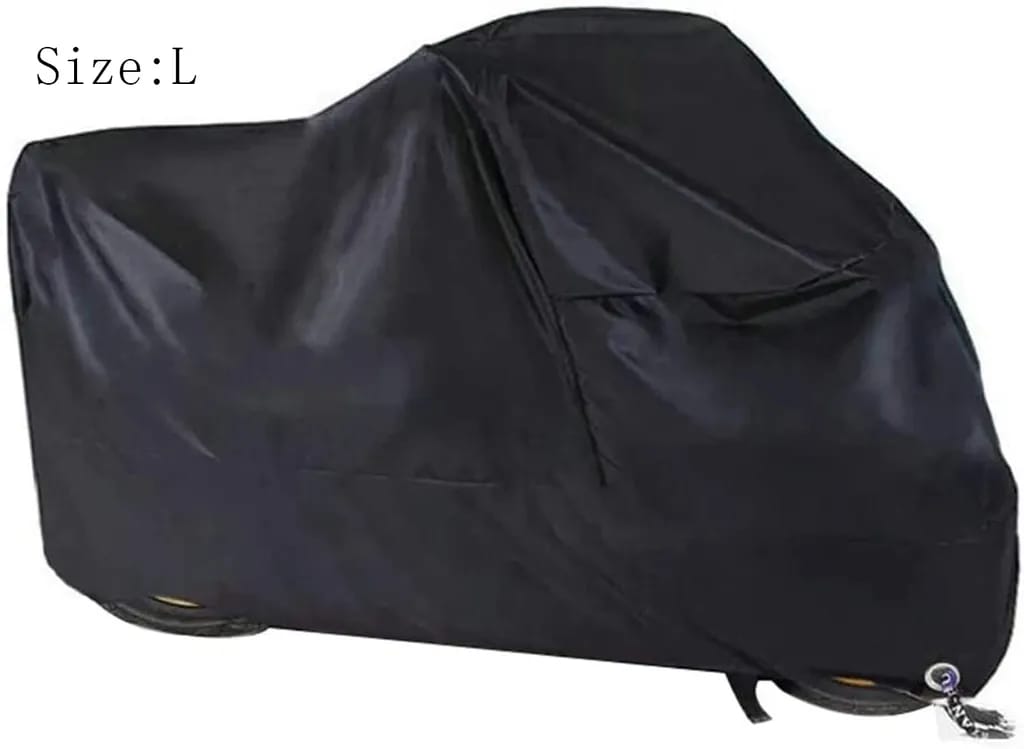 Motorradabdeckung Outdoor Wasserdicht Uv-schutz Motorradabdeckung Staubdicht Regenabdeckung - Xxl Für Harley Davidson, Honda, Kawasaki (245 X 105 X 125cm),l 23095125cm