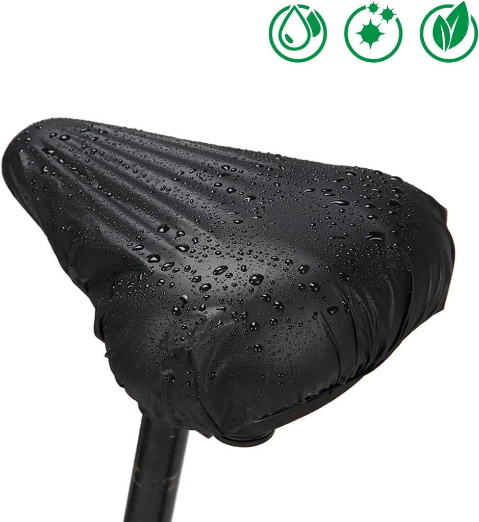 Fahrradsitzabdeckung, Wasserdichte Und Staubdichte Fahrradsitzhülle, Schwarze Schutzhülle