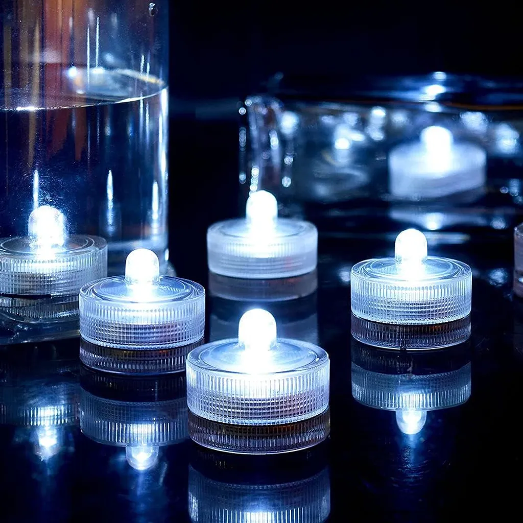 Led Teelichter, 24 Flammenlose Led Kerzen, Realistische Und Helle Flackernde Teelichter, Batteriebetrieben, Langlebige Led Teelichter Für Weihnachten, Hochzeit, Ostern, Urlaub, Party