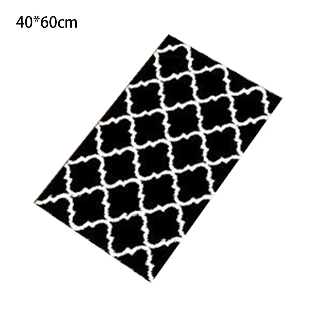 Rutschfeste Badematte Wasseraufsaugende Badmatte - Schnell Trocknende Badematte Für Zuhause (schwarze Laterne, 4060)