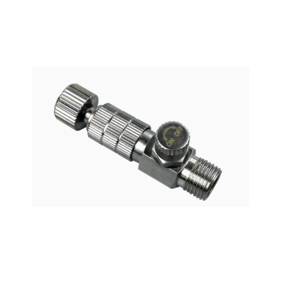 Schnellkupplung Für Airbrush-schlauch (zubehör Für Pneumatische Werkzeuge Aus Aluminiumlegierung), 4,5 Cm Silberne Kupplung, Geeignet Für Sprühgeräte.