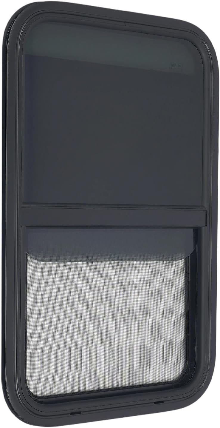 Schiebefenster Für Wohnmobile 45 X 75 Cm, Wohnmobilfenster Mit Insektenschutz, Wohnwagenfenster