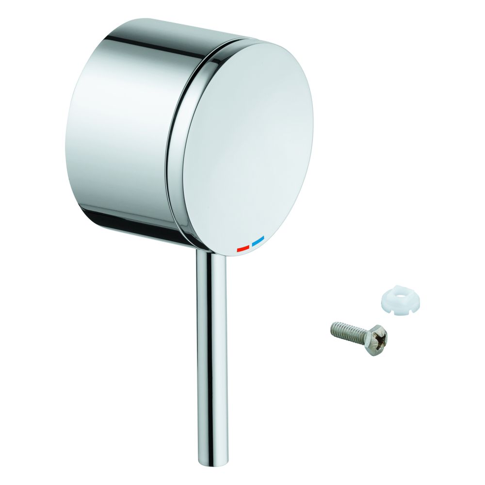 Grohe Hebel, Metall Für Einhand-wannen-/brausebatterie Mit 46mm Kartusche, Satin Steel, 48443ms0