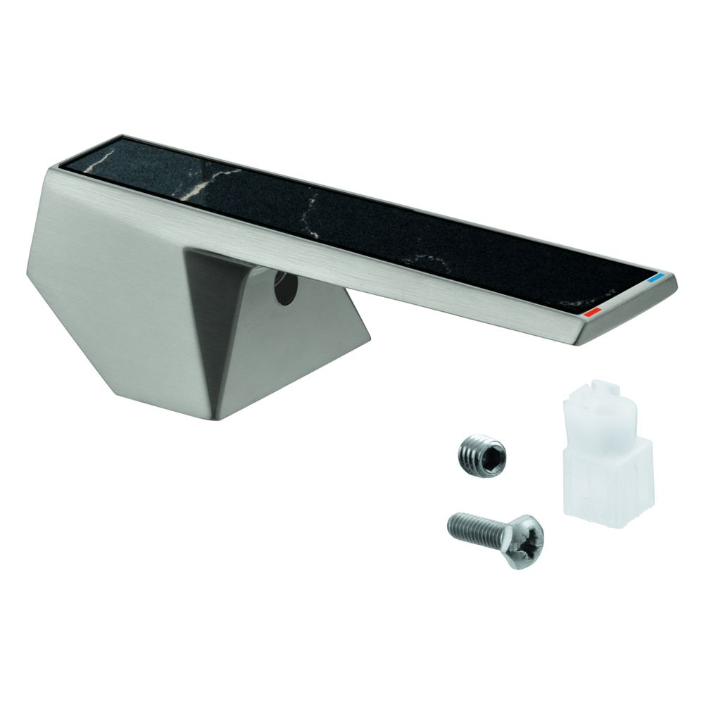 Grohe Hebel Für Allure Brilliant Mit Temperaturanzeige Rot/blau, Supersteel, 101391dc00