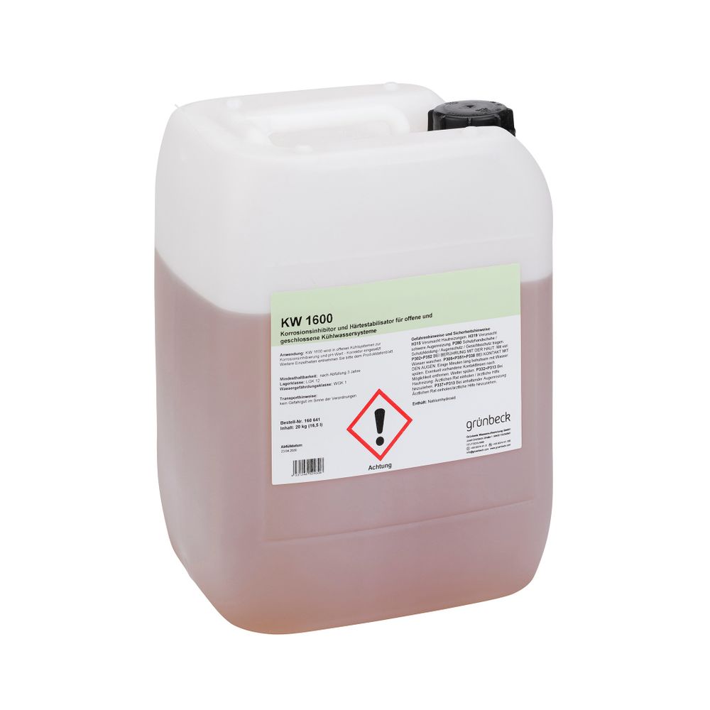 Grünbeck Dosierchemikal Kw 1600 Korrosionsschutzchemikal Mit Dispergator, 20kg, 160641