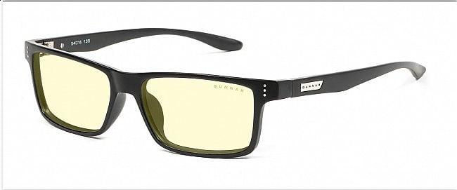Brille Gunnar Vertex Bernsteinfarbene Gläser Blaulichtschutz
