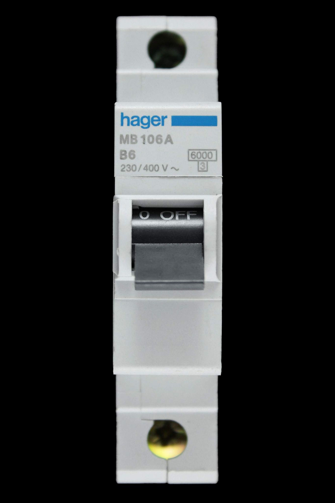 Leistungsschalter Hager Mb106a Typ B 6a 6 Ka