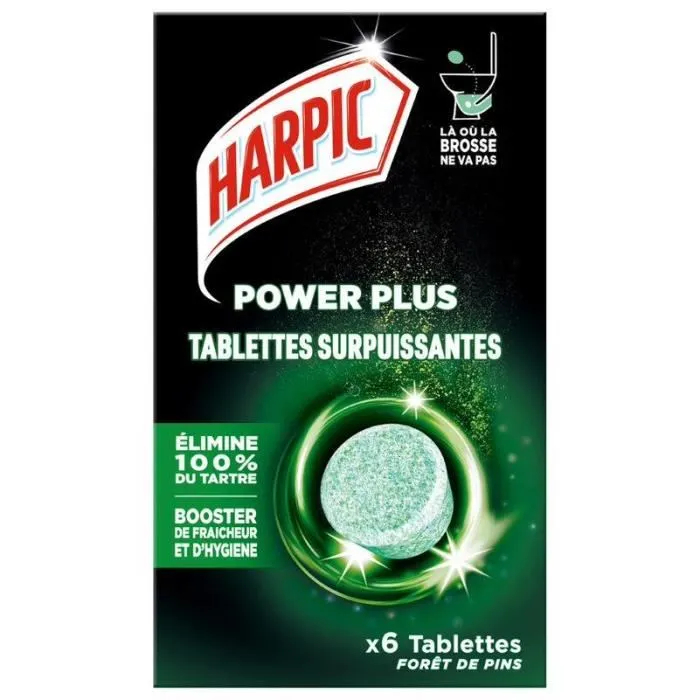Wc Harpic Power Plus 6 Tabletten Kiefernduft