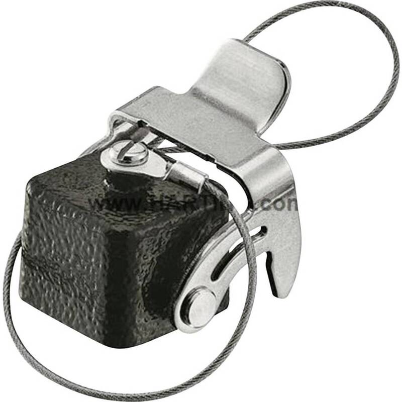 [gebraucht] B-ware Harting Schutzkappe Abdeckung Protective Cap Han 3a Zinkdruckguss 09370035402