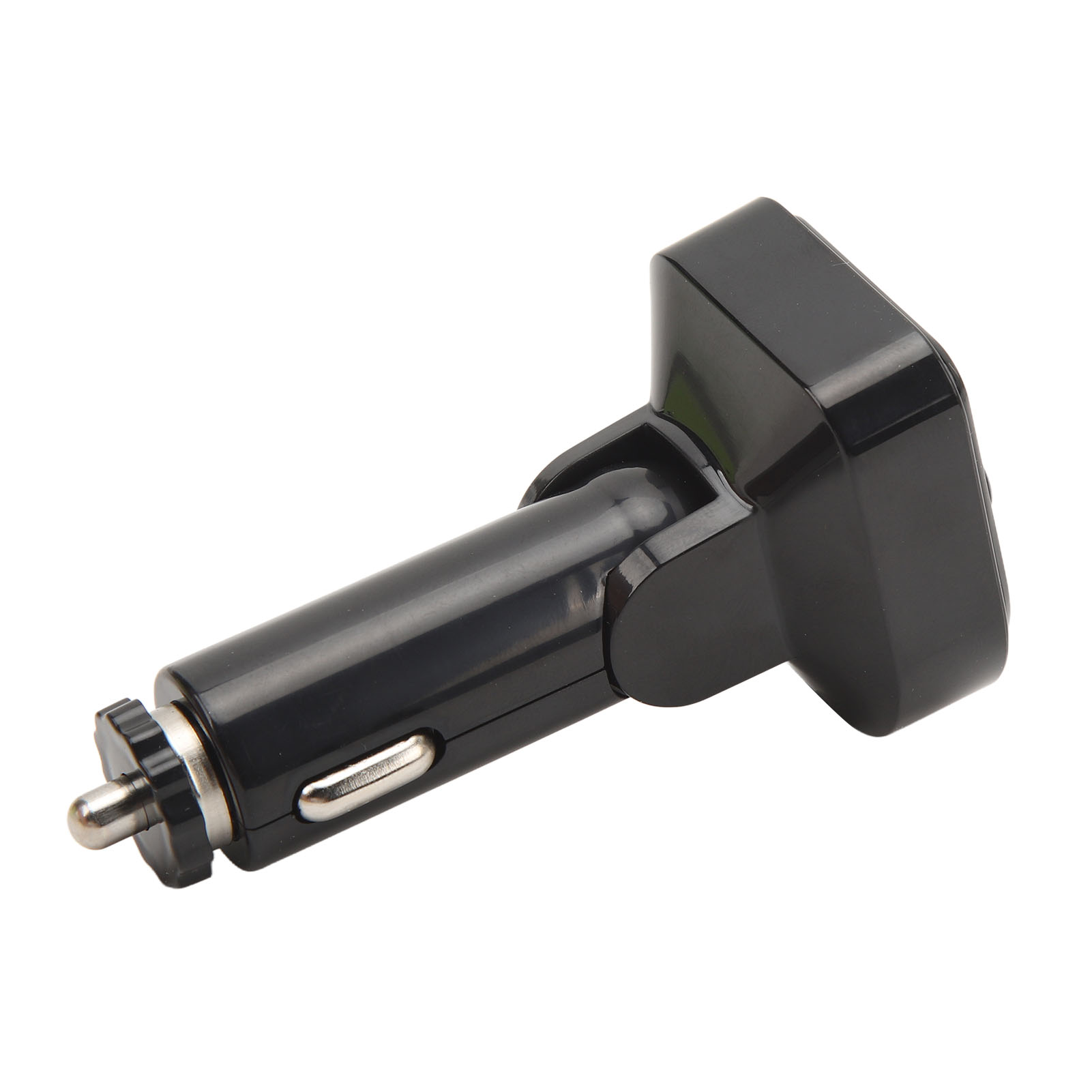 Kabelloser Auto-transmitter, Freisprecheinrichtung Mit Fm-adapter, Musikplayer, 2 Ladeanschlüsse, 7-farbige Beleuchtung, Autozubehör, 12–24 V Gleichstromnetzteil