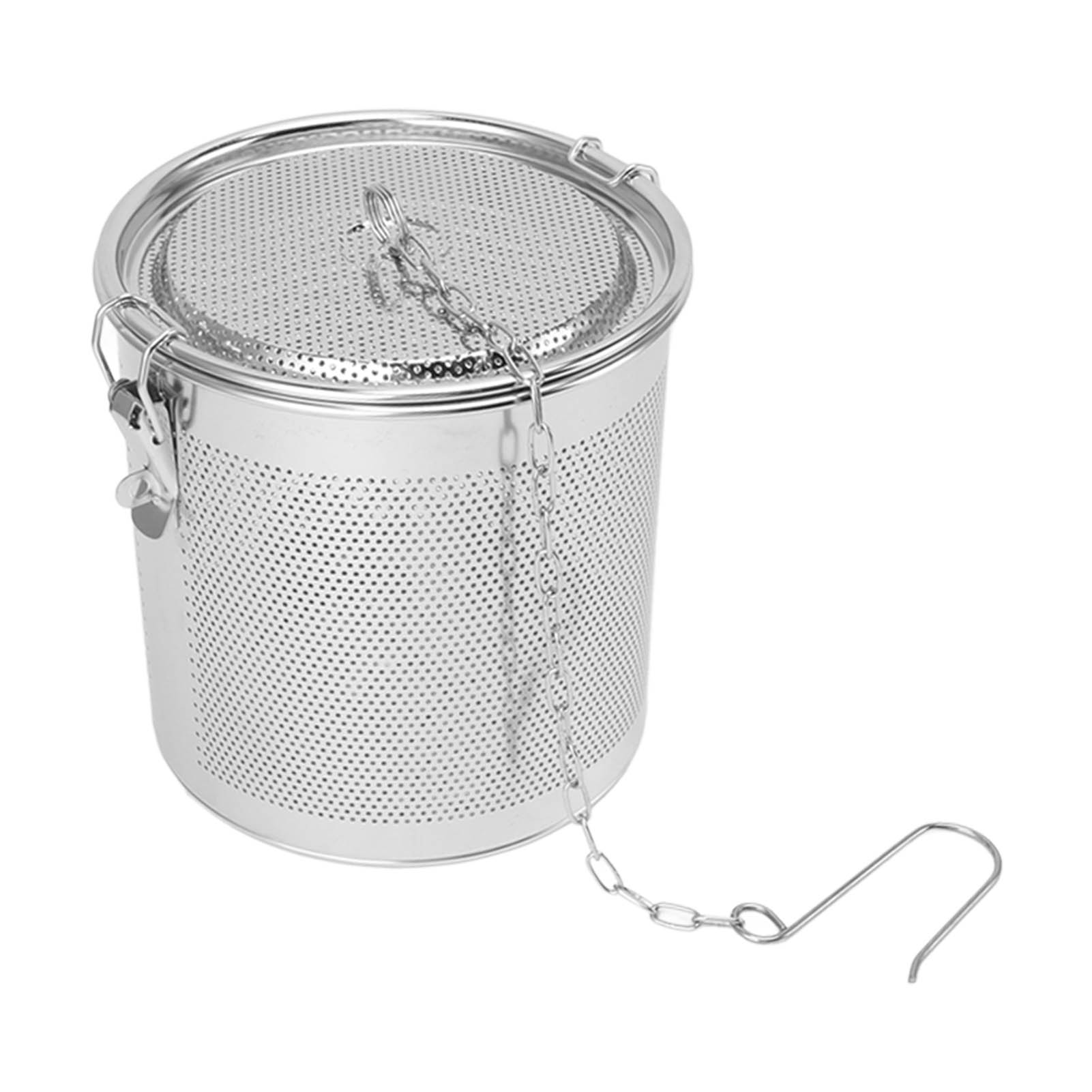 Gewürzsieb Aus Edelstahl, Mikroporöse Filtration, Grobes Gewürzsieb Für Die Heimische Küche, 4,3 L