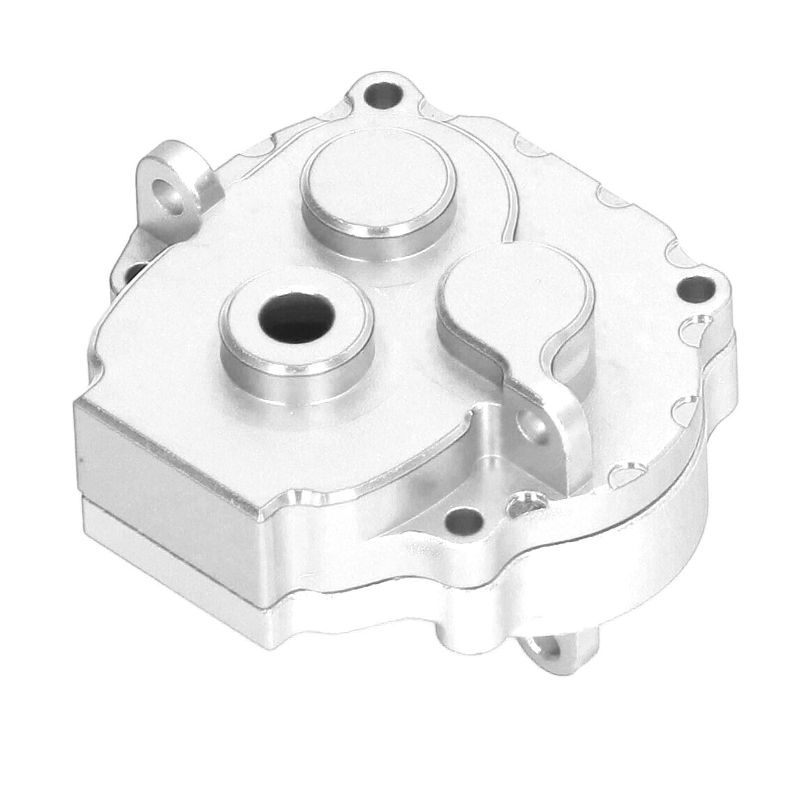 Getriebegehäuse Aus Aluminiumlegierung Mit Stahlzahnrädern Für Traxxas 1/18 Trx4m Rc-car (silberne Ersatzteile)