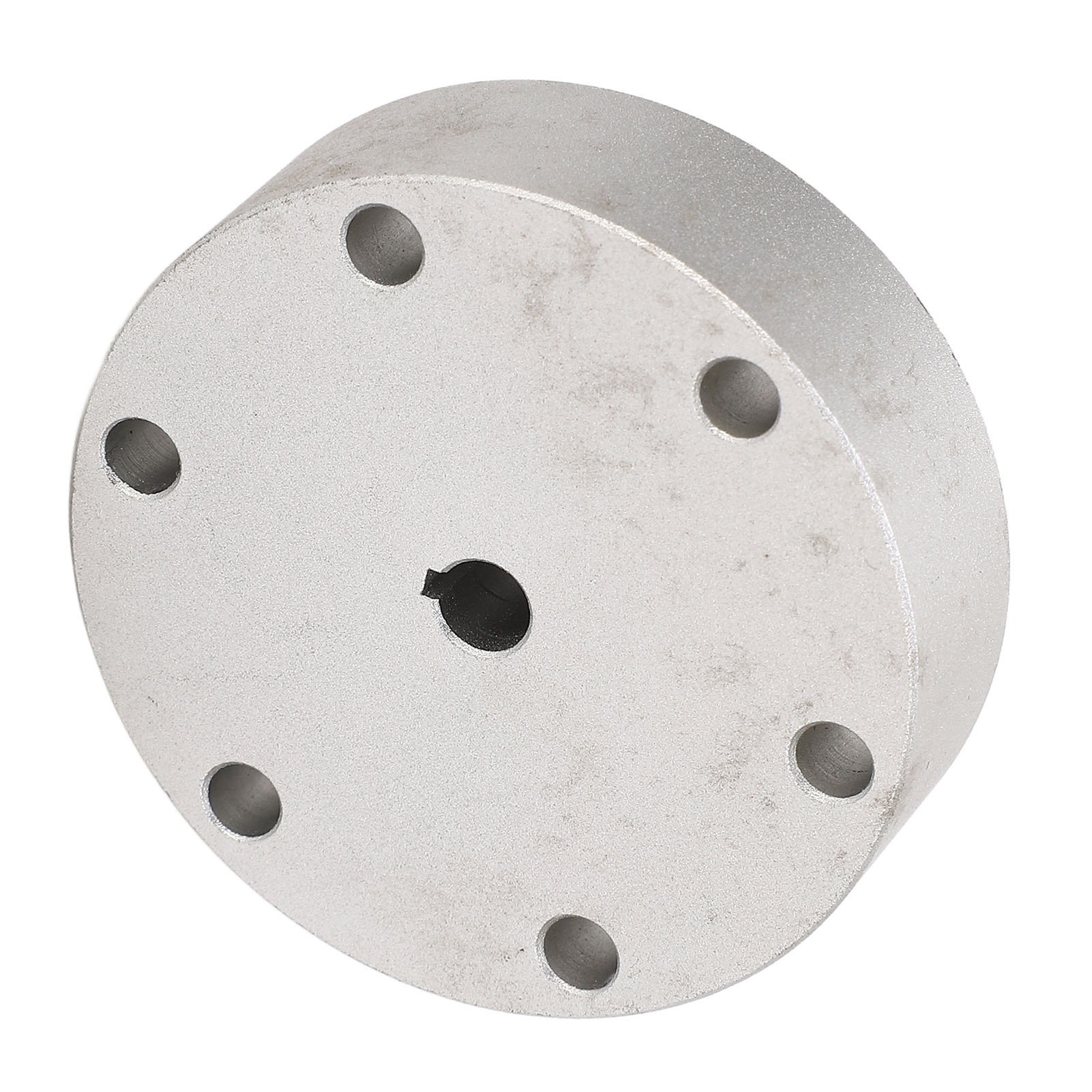 6-mm-flanschwellenkupplung, Hohe Festigkeit, Präzisionsgefertigte Oberfläche, Silberfarben, Dient Zum Verbinden Von Motoren Und Rädern.