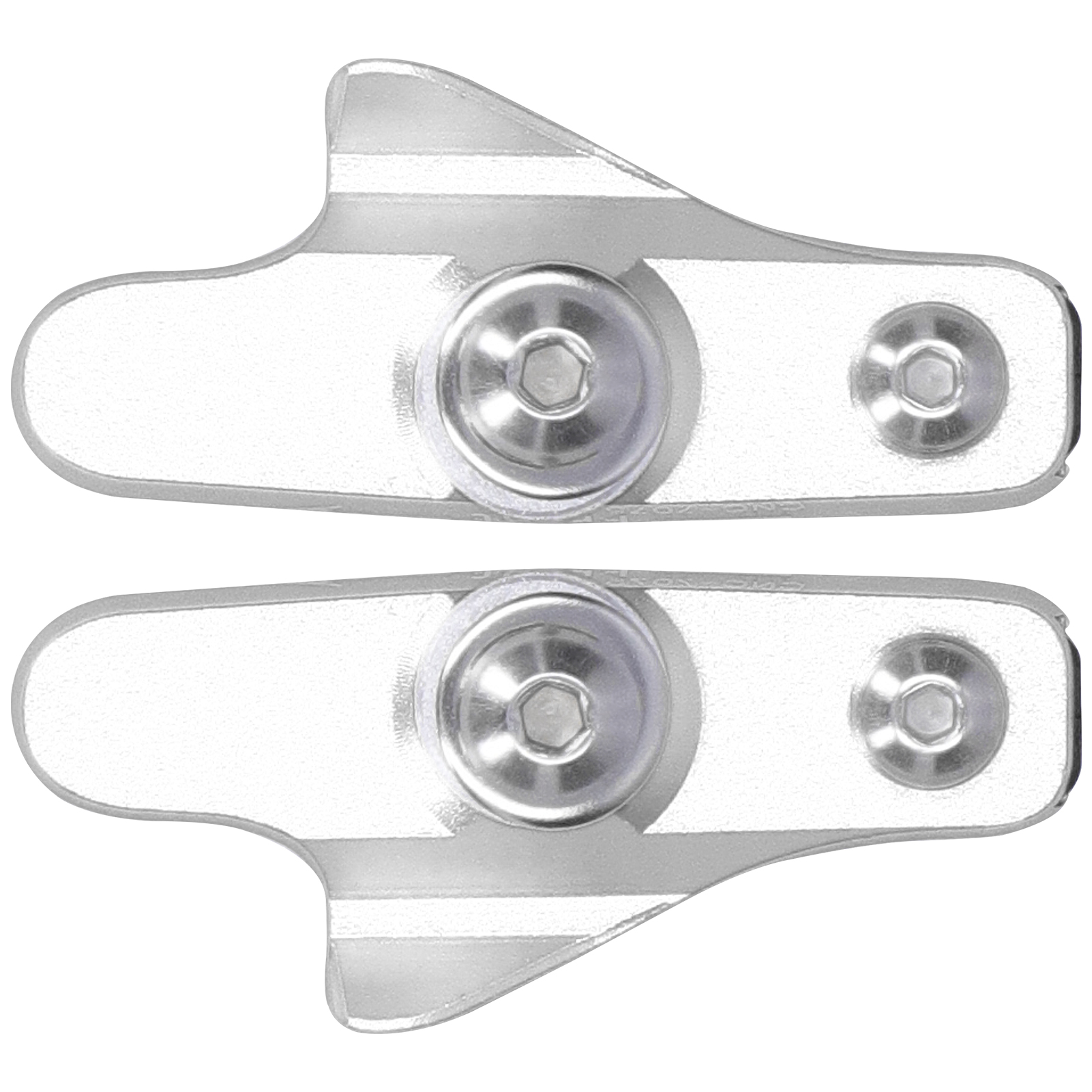 Ztto Rennrad-bremsbeläge Fahrrad-cbrake Geräuschlose, Rutschfeste Gummiblöcke Ersatz (silber)