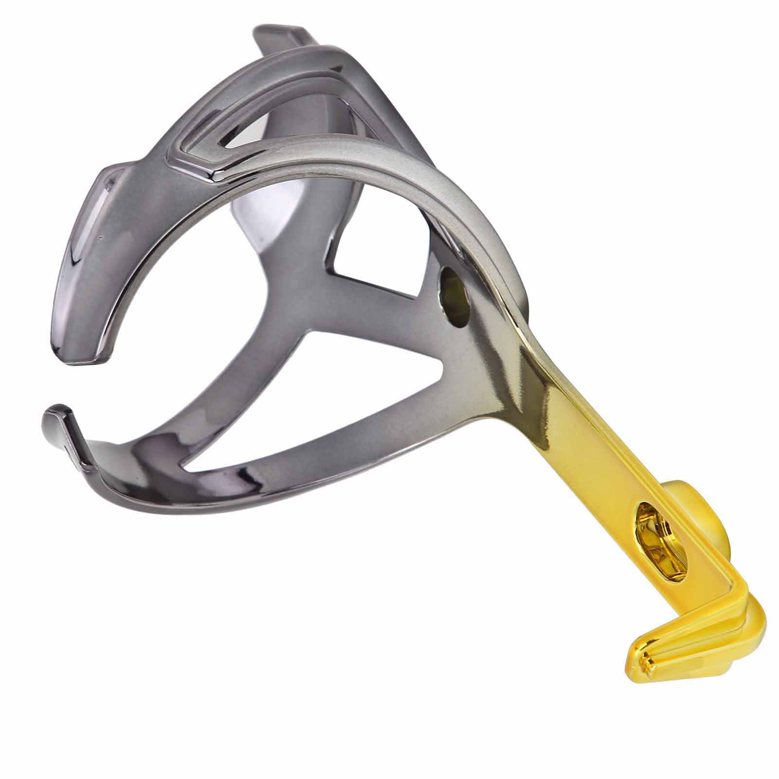 Zweifarbiger Fahrrad-flaschenhalter, Flaschenhalterung, Sicherer Halt, Fahrradzubehör, Schwarz/gold