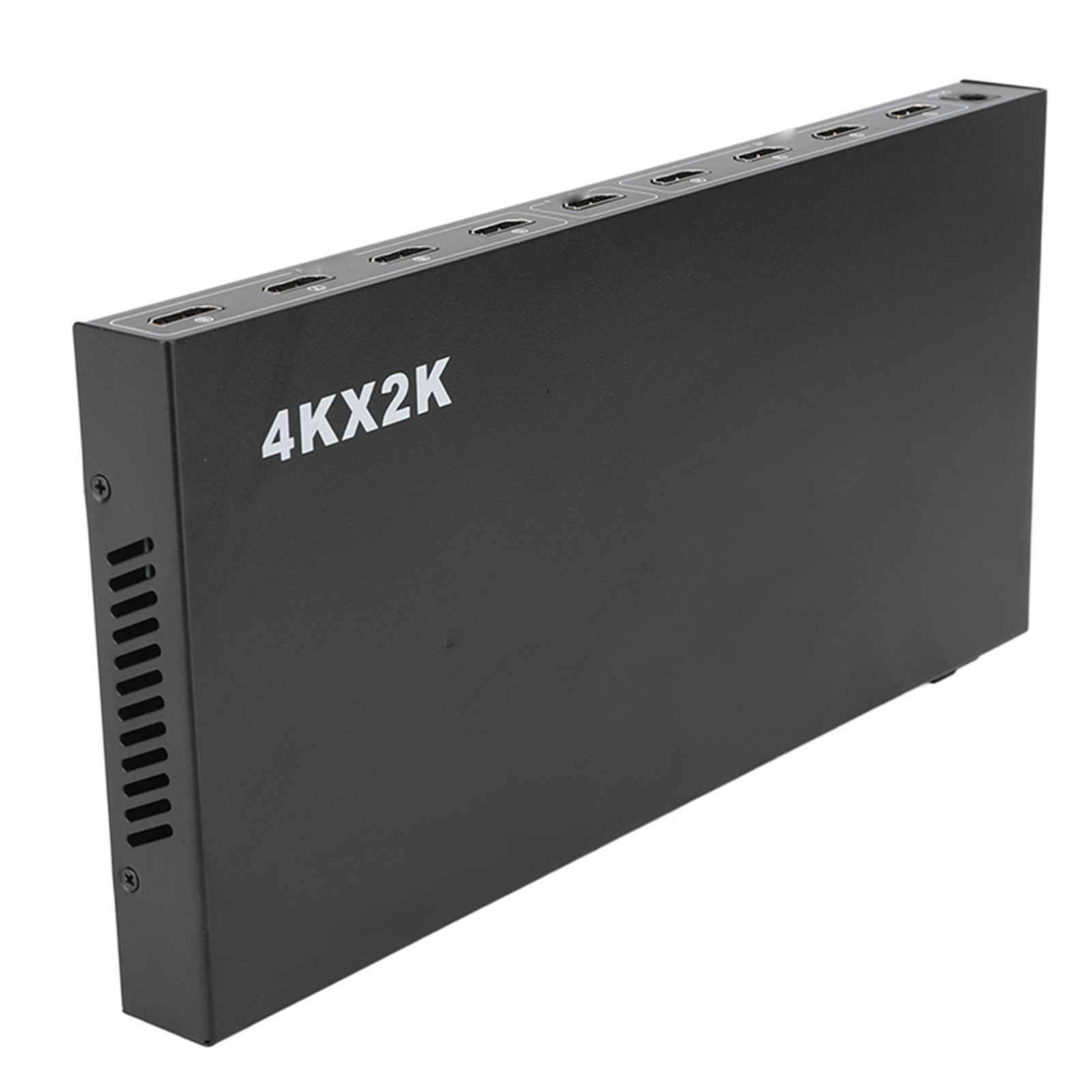 4k Hd Composite-video-splitter, 1 Eingang, 8 Ausgänge, 100-240v Ac-netzteil, Kompatibel Mit Dvd, Decoder Und Spielkonsolen, Europäischer Stecker.