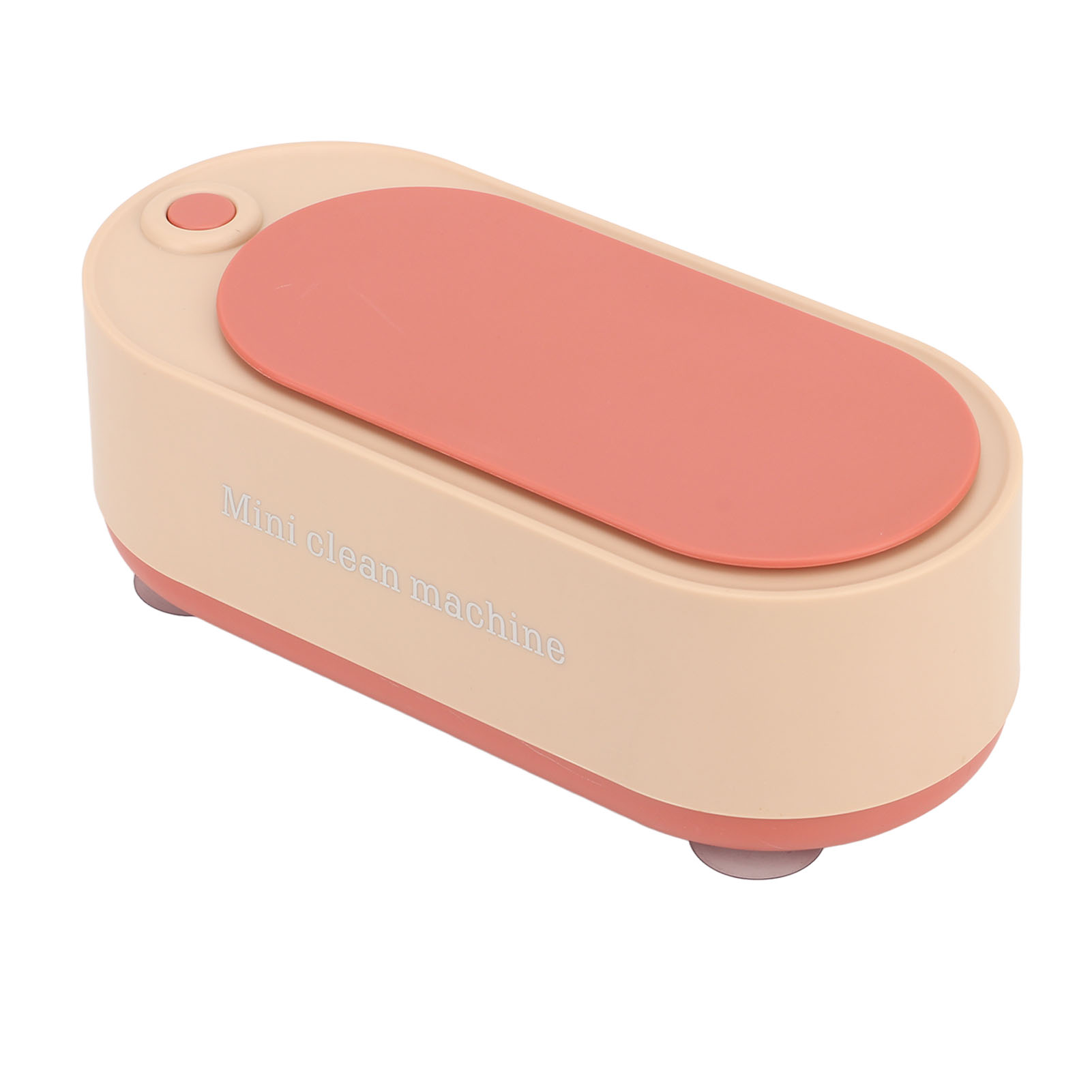 Mini-tragbarer Hochfrequenz-ultraschallreiniger Für Den Heimgebrauch, Ideal Für Ringe, Brillen, Münzen Und Halsketten (rosa).