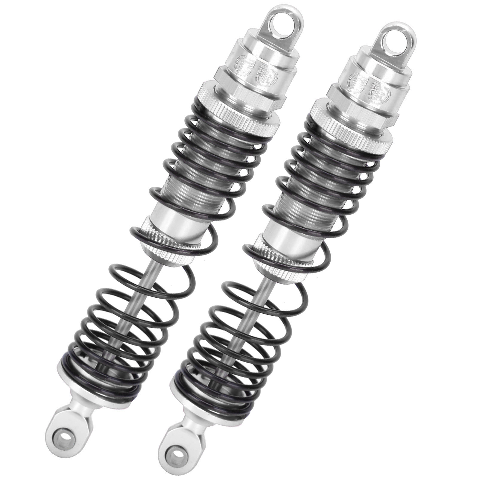 Stück 110 Mm Rc Metall-stoßdämpfer Hinten Für Traxxas / Slash 1/10 Rc-car-teile, Silber