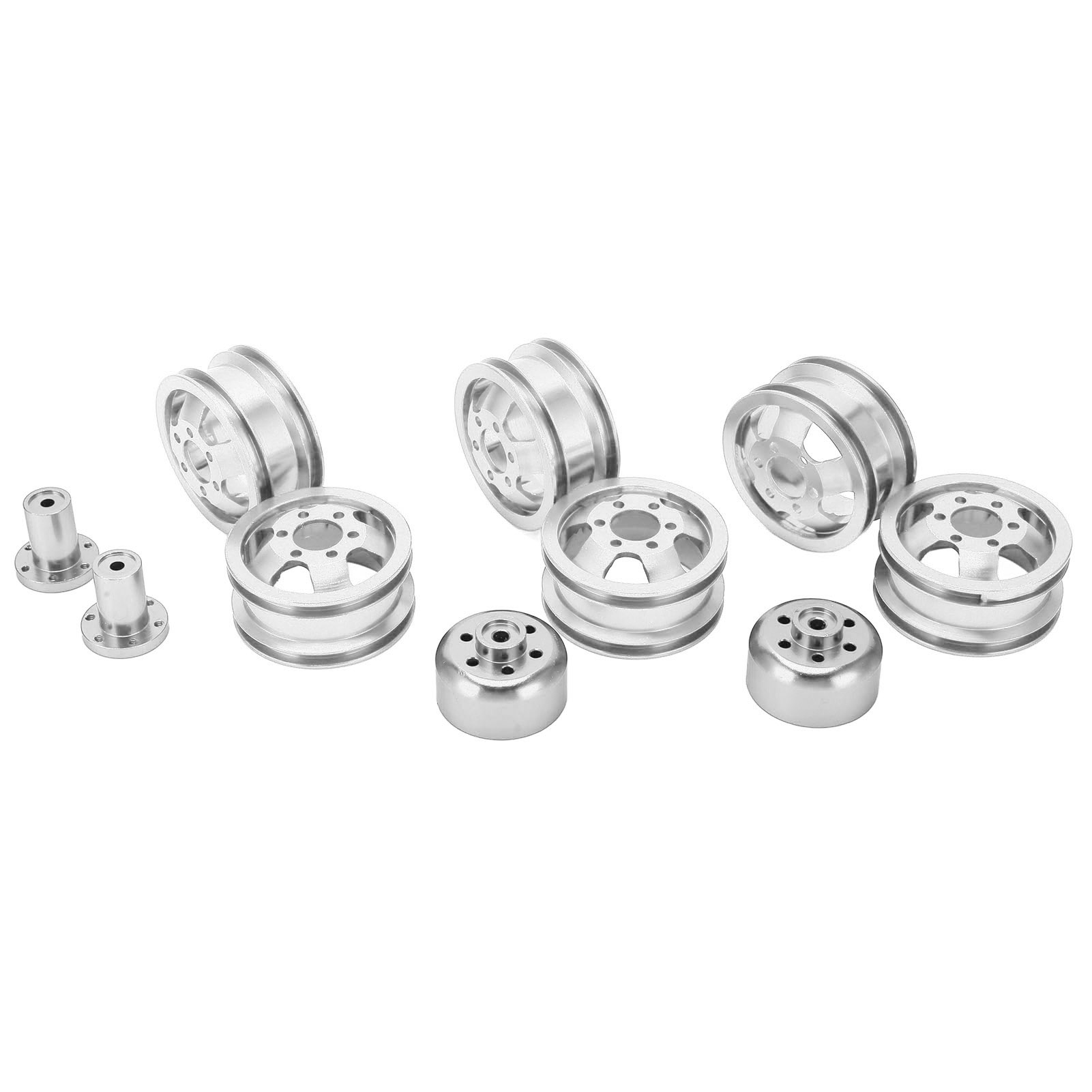 Hochpräzise, Verschleißfeste Radnabe Aus Aluminiumlegierung Für Wpl C14 24 34 44 B14 24 16 36 Rc-cars – Silber