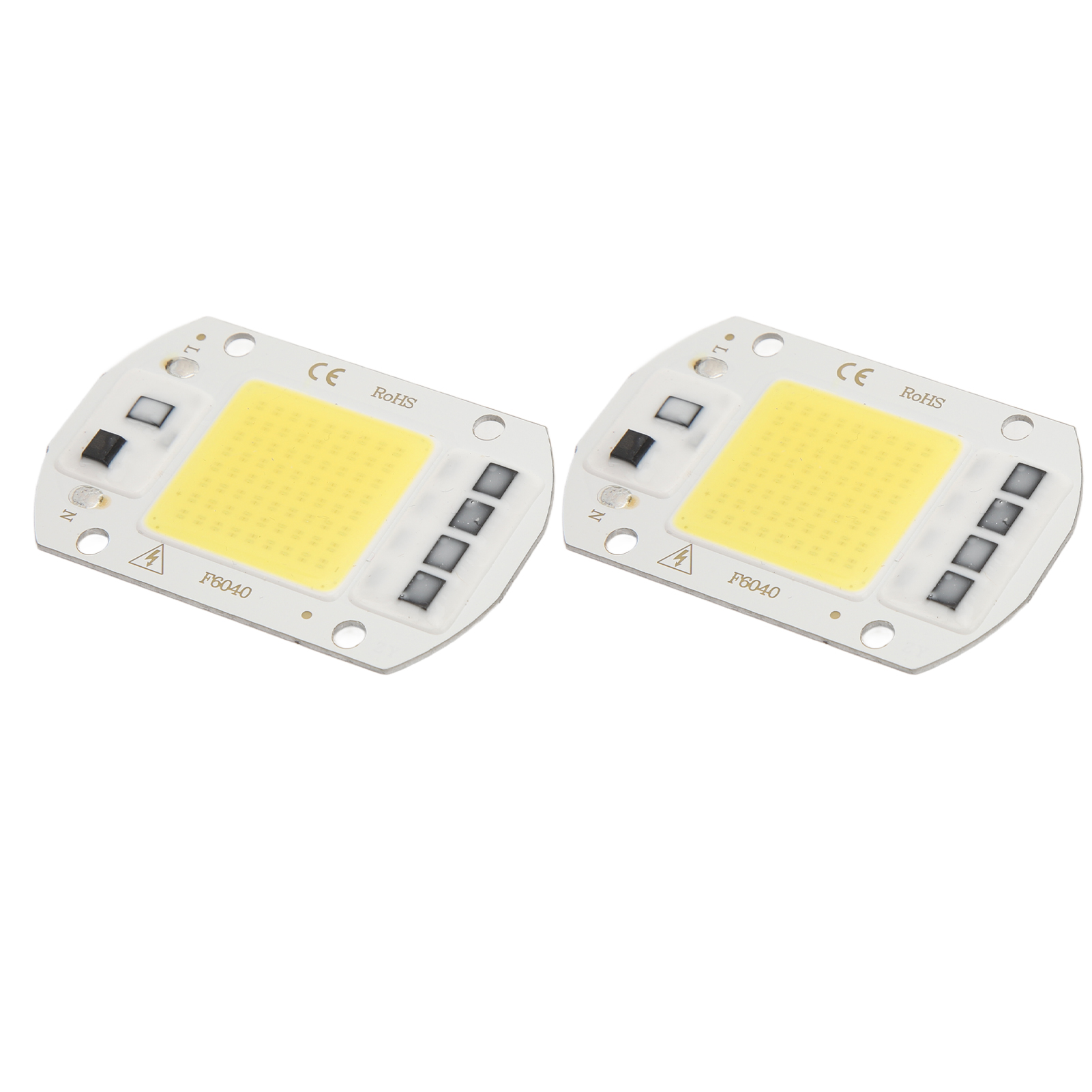 2 Hochleistungs-cob-led-chips, Integrierte Treiberlose Smd-leds, Energiesparende, Faltbare Cob-leds, Kaltweißes Licht, 50 W