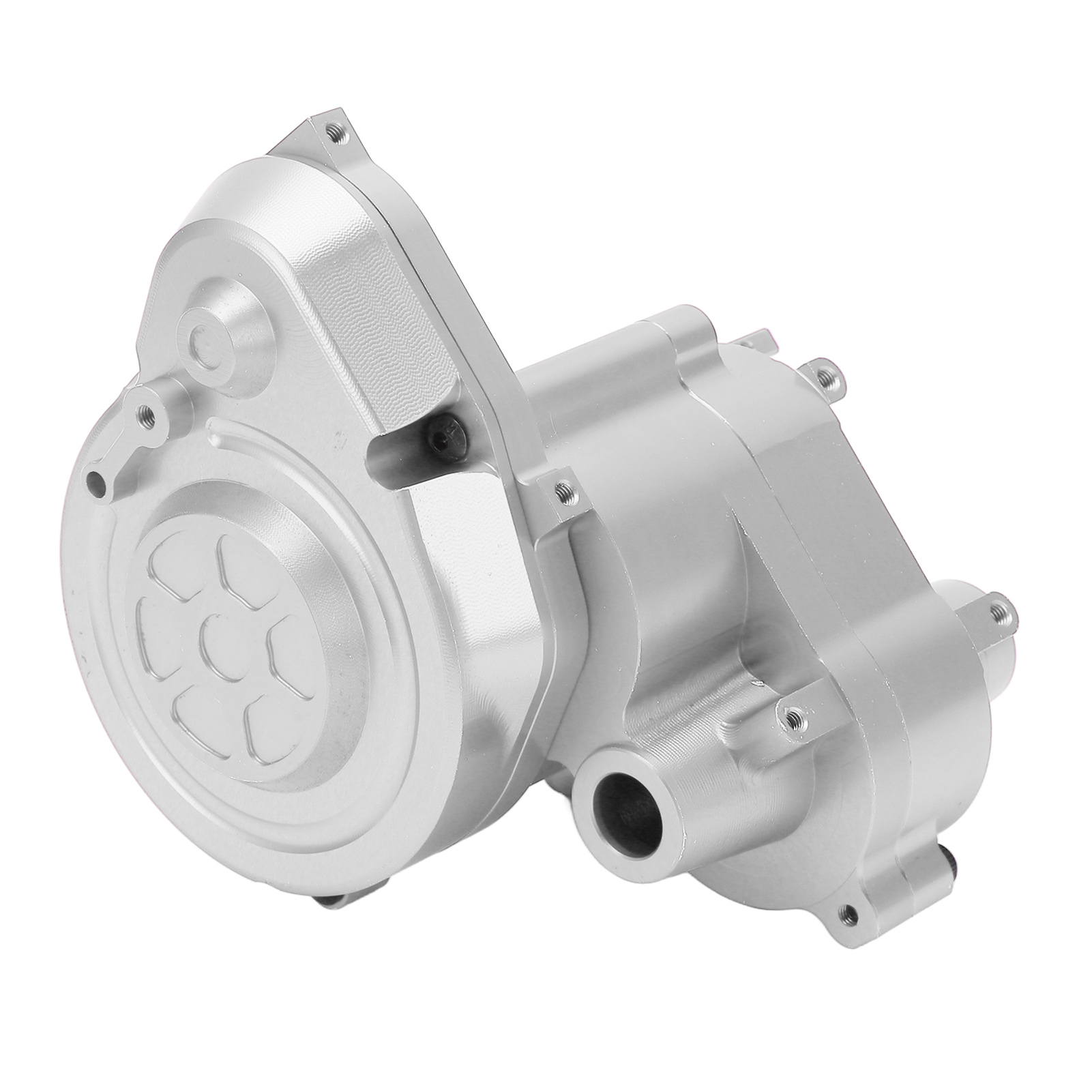 Hochfestes Getriebegehäuse Aus Aluminiumlegierung Für Axial Rbx10 1/10 Rc-car, Silberfarben.