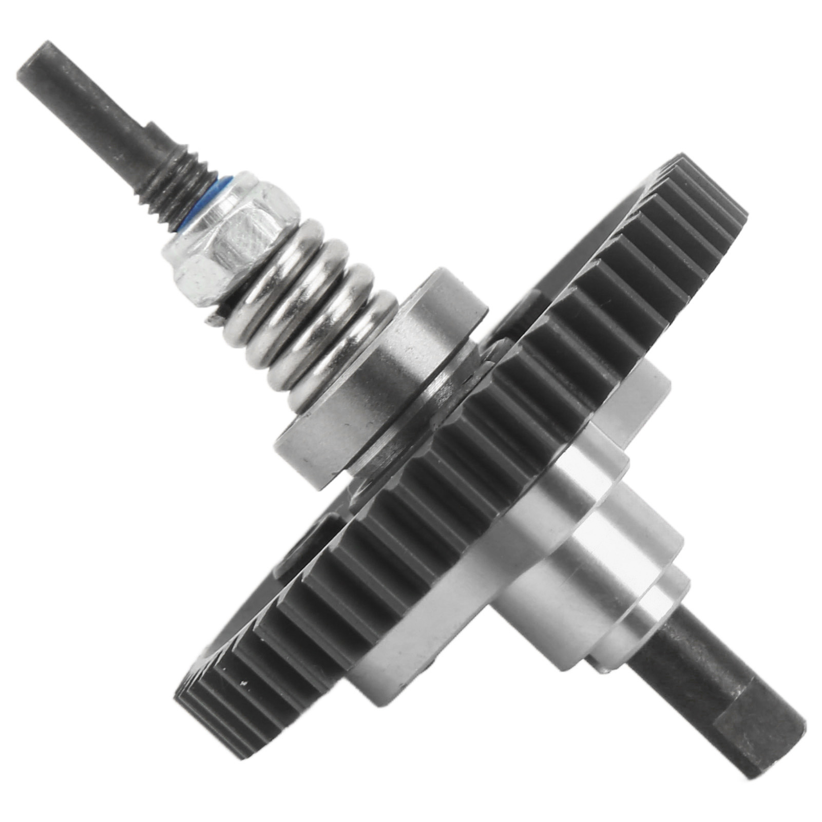 Komplette Rutschkupplung Mit 54t-stirnrad, Aluminium- Und Stahldifferential (silber) Für Traxxas Slash 1/10 Ferngesteuertes Auto