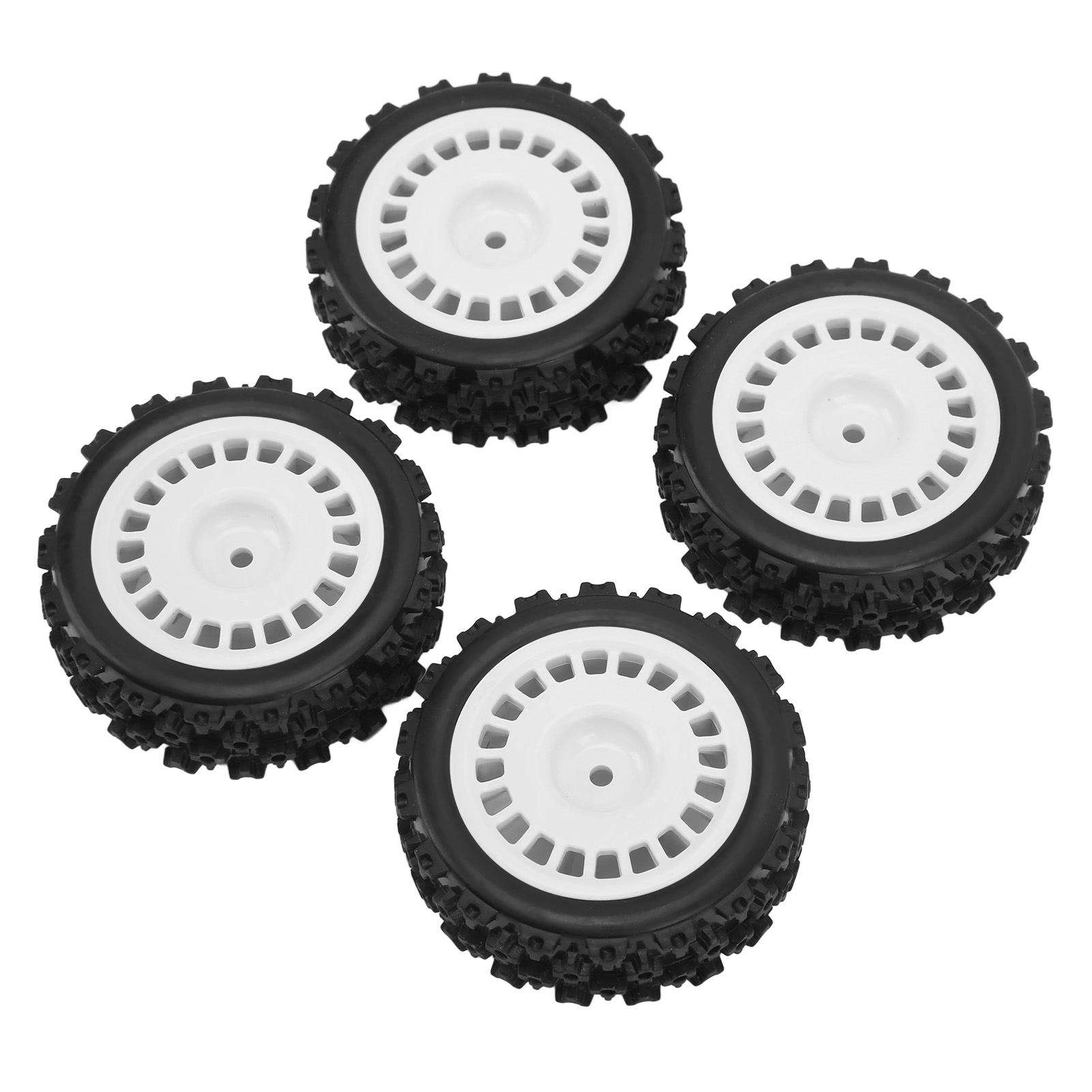 Rc-räder Und -reifen, Konkav-konvexe Oberfläche, Gummimaterial, Dämpfung, Leistung, Rc-reifen Für 1/10-sportwagen, 01-fach Platten Profil