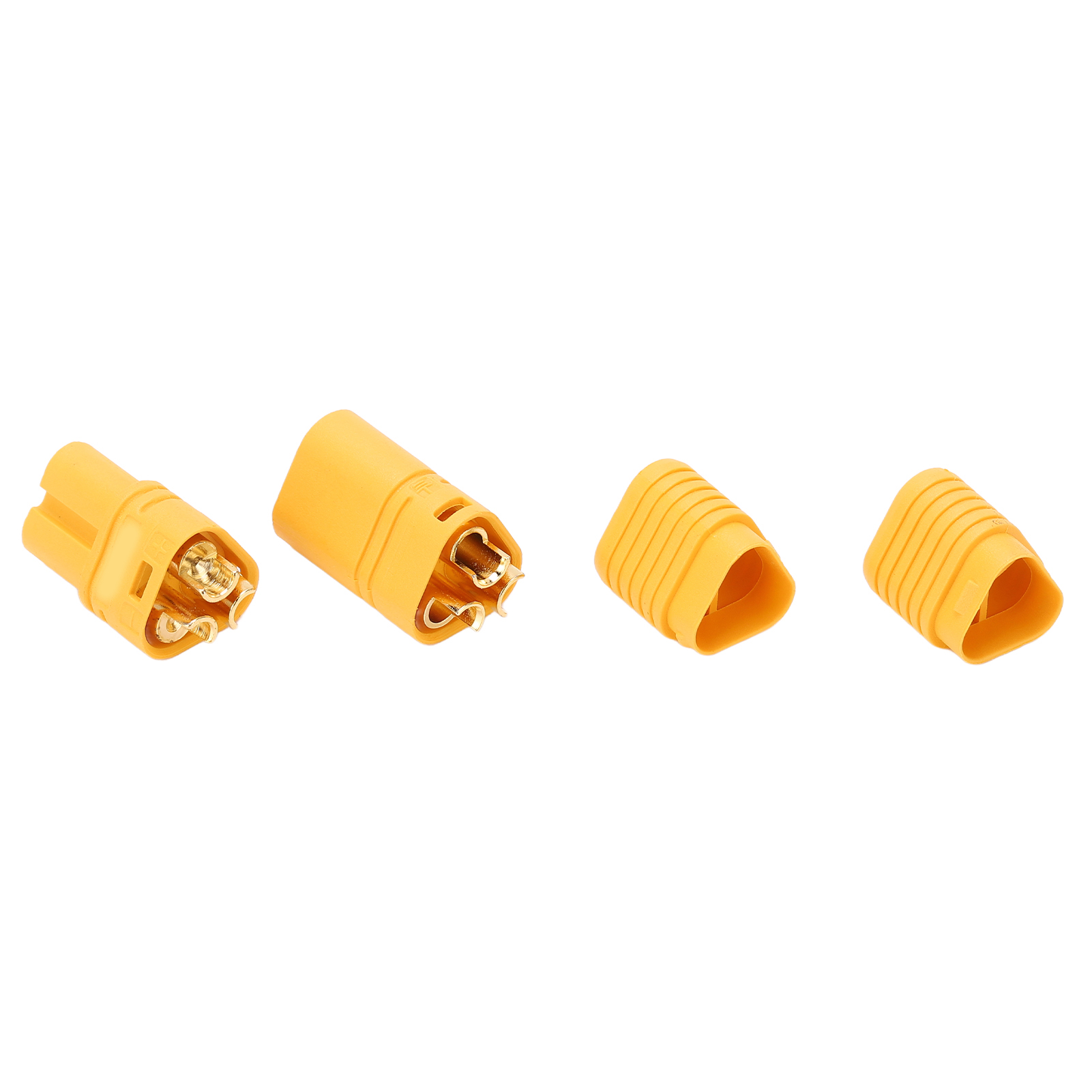 Mt60-stecker Für Rc-modelle, 3-polig, Stecker/buchse, Vergoldet, Universell, Für Rc-fahrzeuge, Flugzeuge Und Boote, Gelb