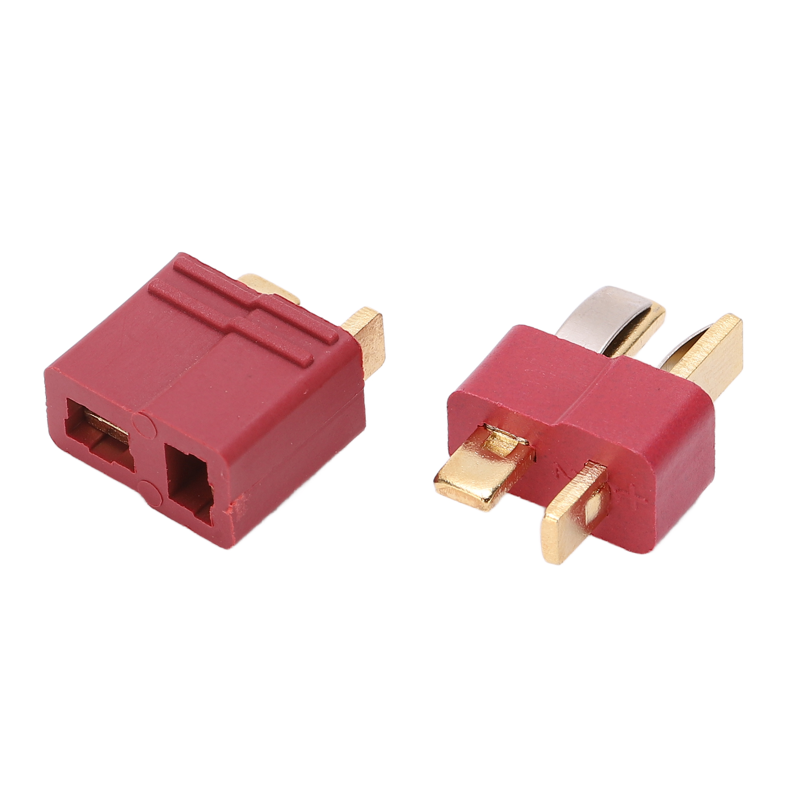 Robuster Und Langlebiger Rc-t-stecker Aus Kupfer. Vergoldete Stecker Und Buchsen Für Modellautos.