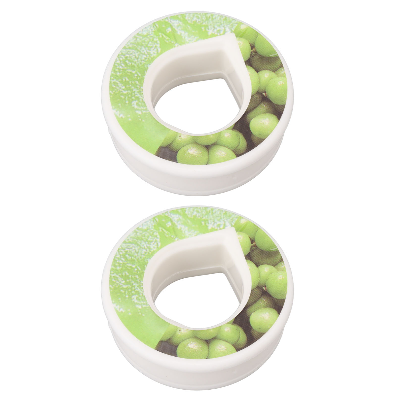 6er-pack Aromatisierte Wasserflaschen Mit Verschluss, Zuckerfrei Und Kalorienfrei, Geschmacksrichtung Grüne Traube, Ideal Für Sport Und Fitnessstudio.