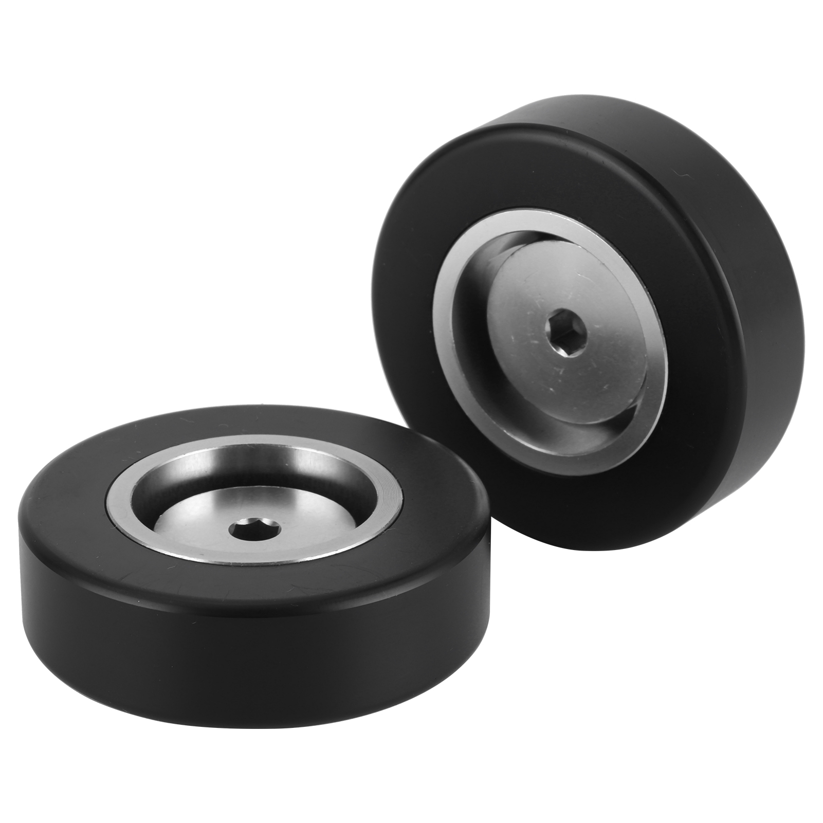 2 Stück Driftreifen Aus Aluminiumlegierung Für Rc-cars, Passend Für Wpl D12 Rc-truck, 54 Mm, Silber