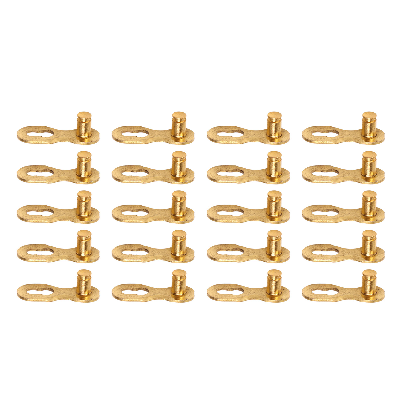 Set Aus 10 Msising-kettengliedern Aus Manganstahl Für 9-gang-fahrräder, Goldfarben, Kompatibel Mit Mountainbikes Und Rennrädern.
