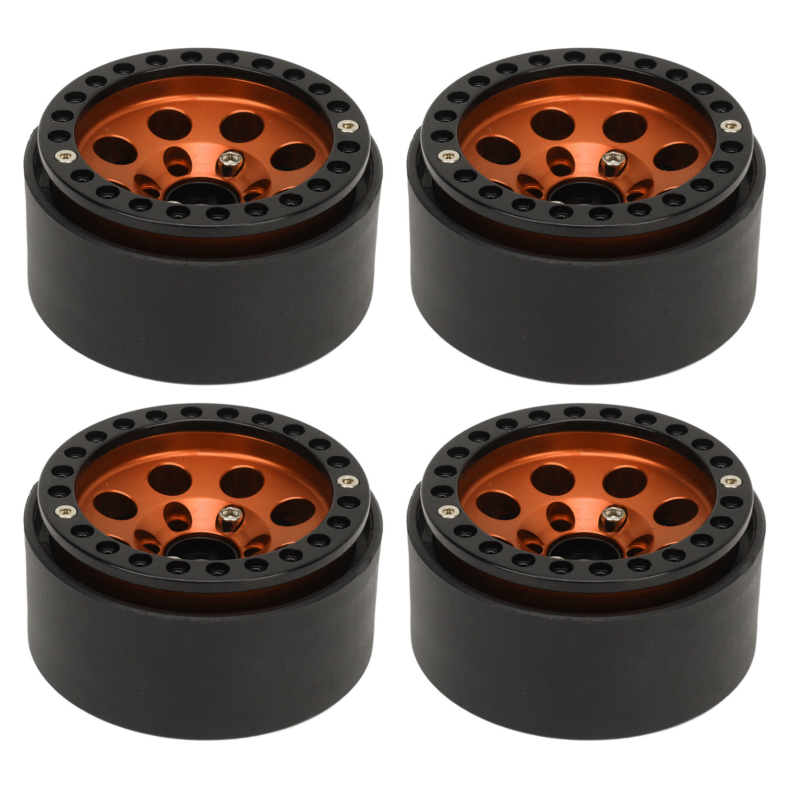 1,9-zoll-rc-aluminiumfelgen, Stabile Radnaben Für Axial Scx10 Ii Iii Rc-cars, Goldfarben