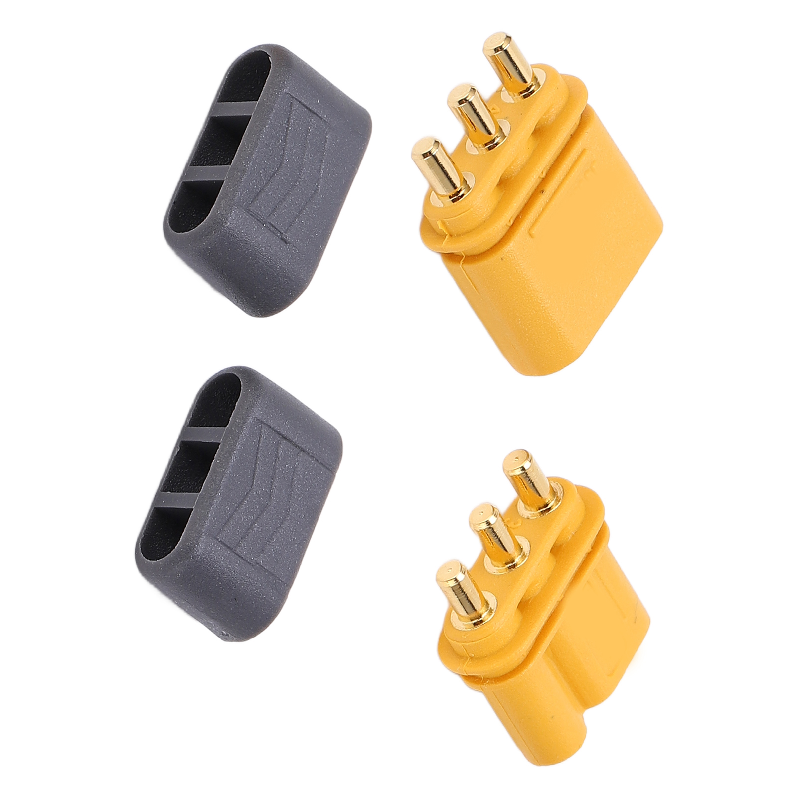 Vergoldeter Mr30pb-stecker (männlich/weiblich) Für Upgrade-teile Von Ferngesteuerten Drohnen, Flugzeugen Und Autos