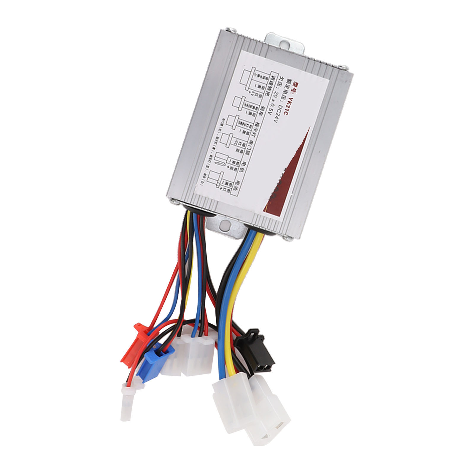 Drehzahlregler Für 24v 350w Bürstenmotor, Gehäuse Aus Aluminiumlegierung Mit Mehrfachem Schutz, Geeignet Für Elektrische Dreiräder.