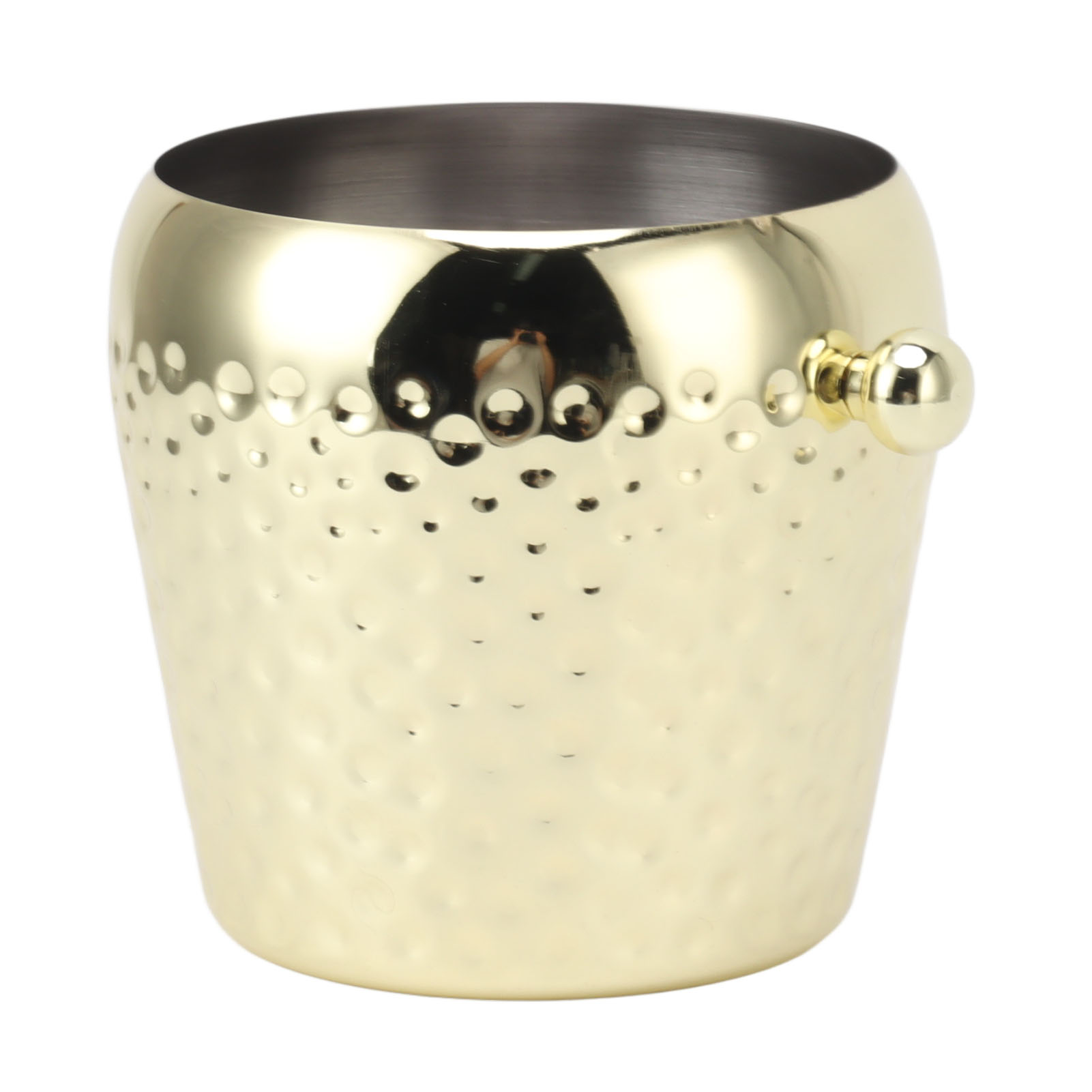 Eisbehälter Aus Edelstahl, Mini-isolierbehälter Für Wein, Champagner, 1 L, Gold