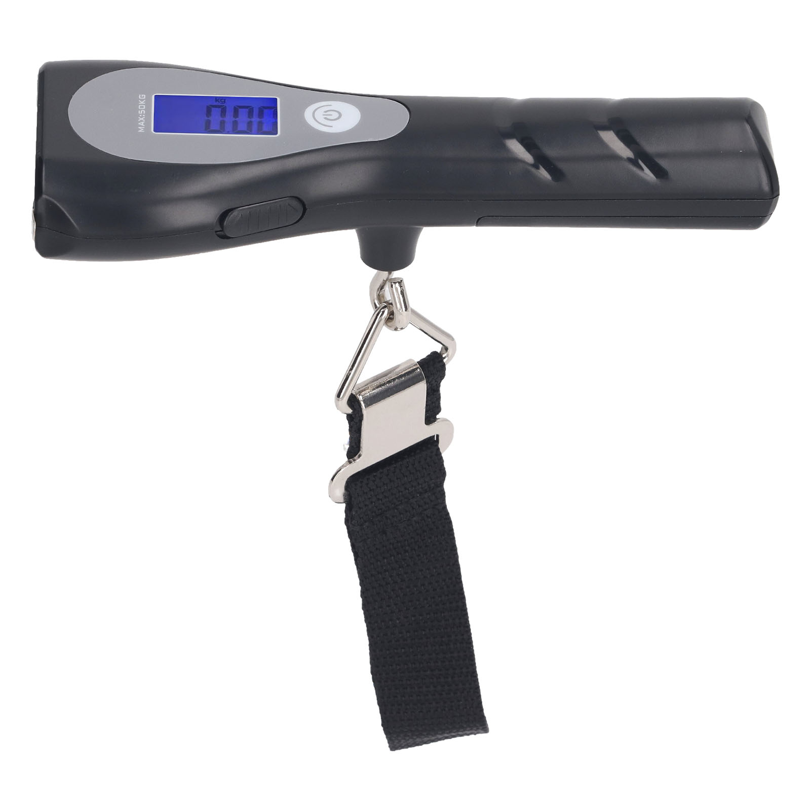Tragbare Waage Mit Taschenlampe, Hochpräzise Digitale Wiegefunktion, Ideal Für Reisen. Reisezubehör Inklusive.