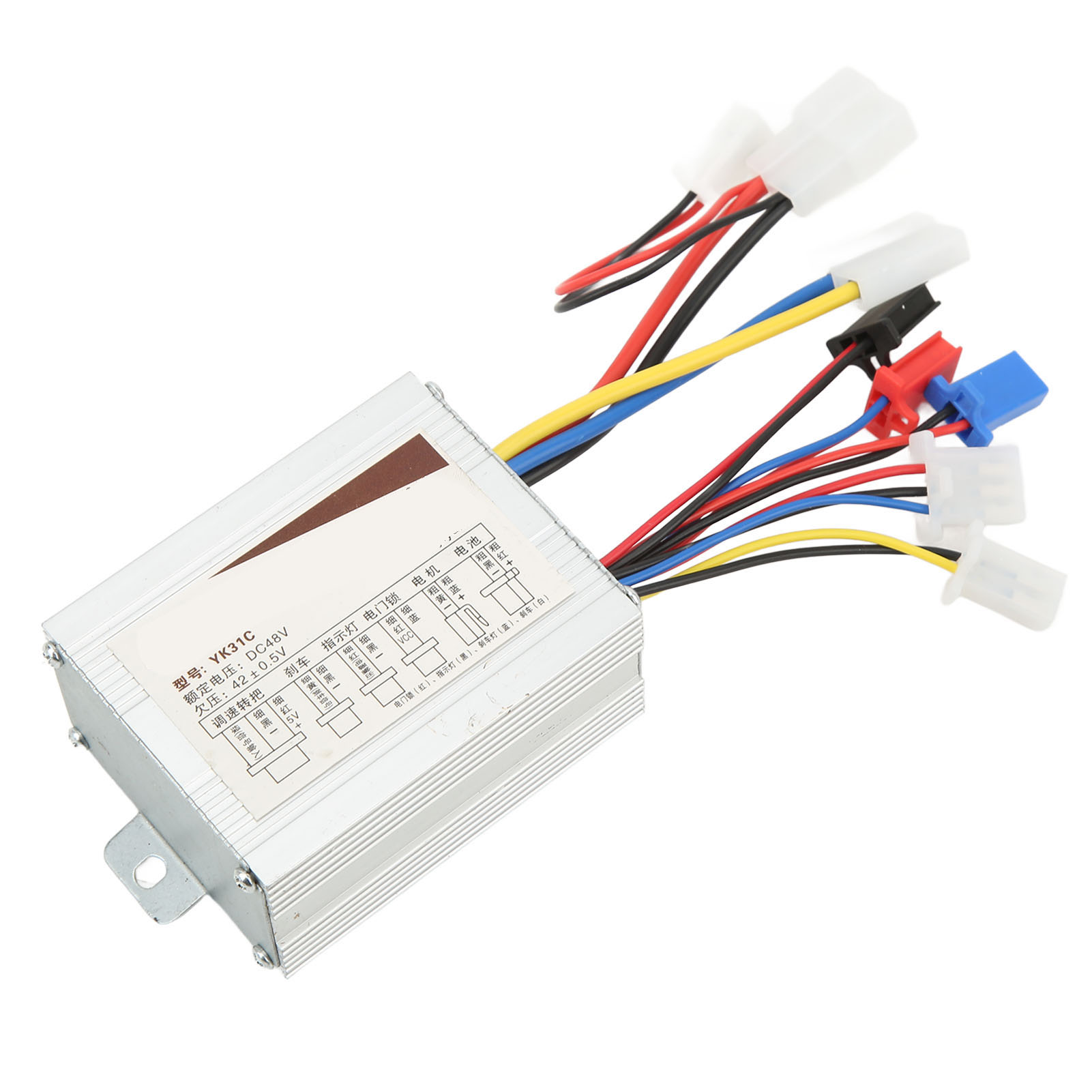 48v 500w Bürstenregler Für Elektrofahrräder Mit Überstromschutz Und Feinfühliger Steuerung, Geeignet Für Elektroroller.