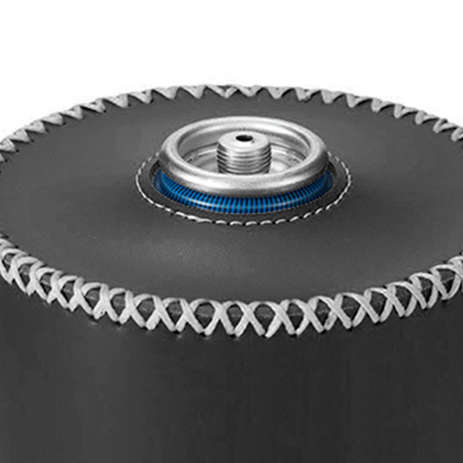 Tragbare Schutzhülle Aus Pu-leder Für Gaskartuschen, Ideal Für Camping Und Outdoor-aktivitäten (schwarz).