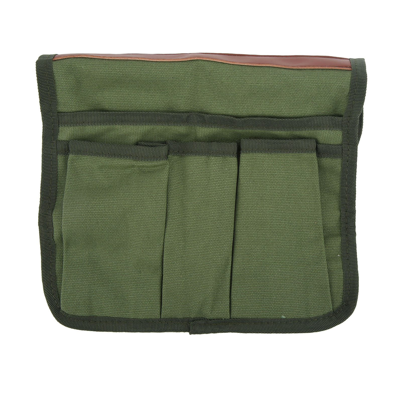 Seitliche Aufbewahrungstasche Aus Segeltuch Für Campingstühle Mit Mehreren Fächern, Ideal Zum Angeln Und Für Picknicks Im Freien (olivgrün).