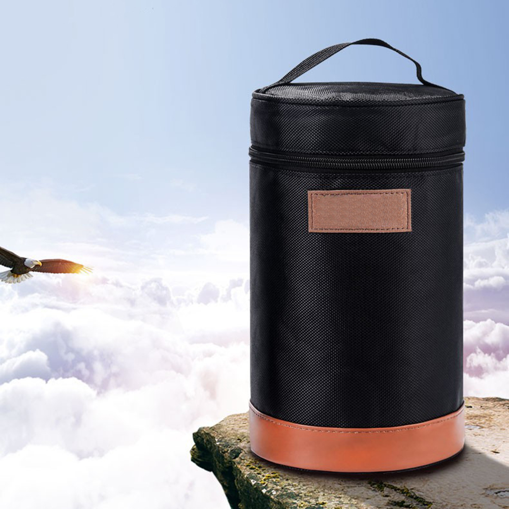 Schutzhülle Für Gasflasche, Tragbare Multifunktionale Aufbewahrungstasche Und Antikollisionslampe, Ideal Für Camping Und Picknicks Im Freien.