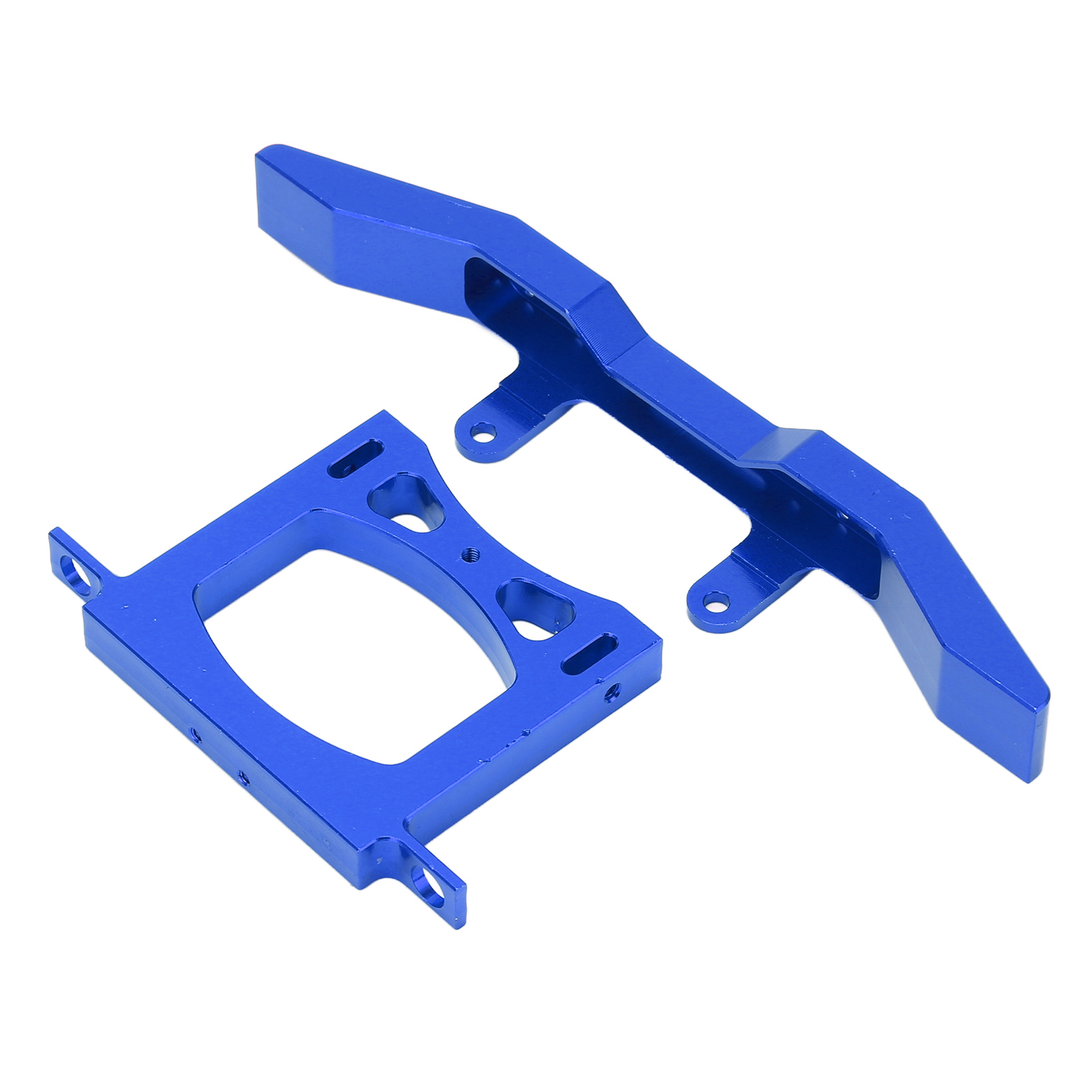 Front- Und Heckschutzset Aus Metall (aluminium) Für Wpl B14 B16 Q60 Q61 1/16 Rc-fernsteuerungsauto (blau)