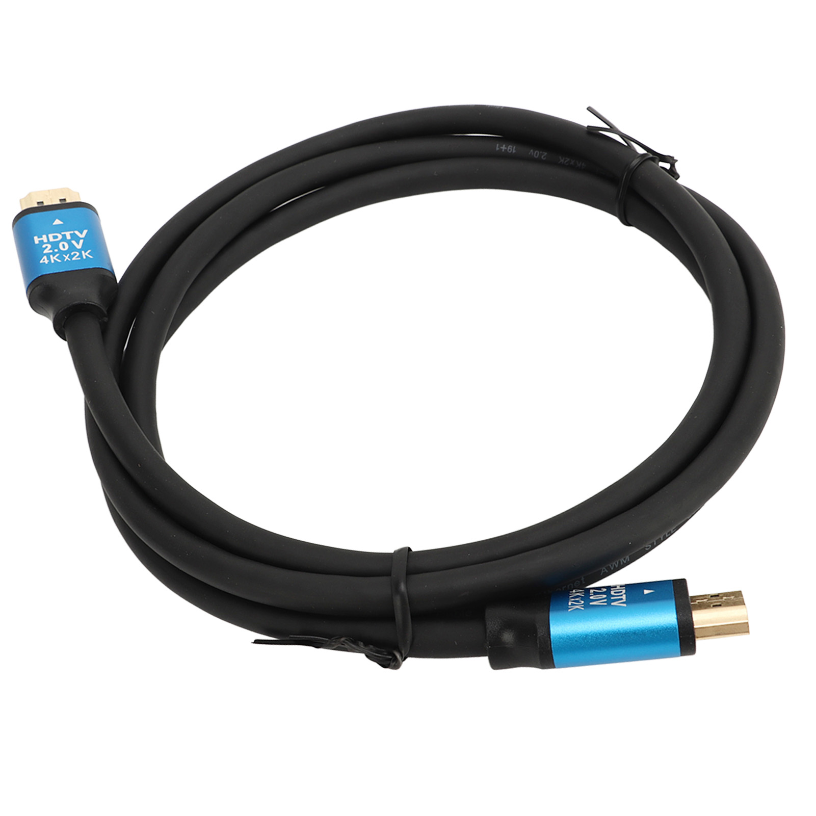 4k-hd-multimedia-schnittstellenkabel Aus Aluminiumlegierung Und Hochauflösendem Pvc Für Fernseher, Pc, Laptop, Blau, 5 M / 16,4 Ft