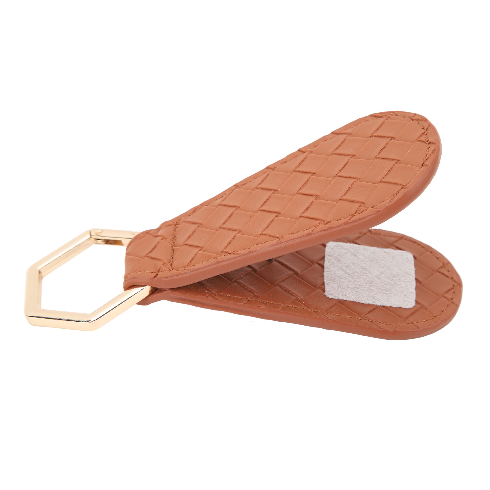 Magnetischer Hutclip Aus Pu-leder, Hutbefestigungszubehör Für Reisetasche Oder Rucksack, Braun