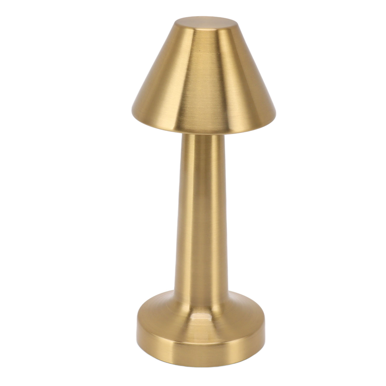 3-w-led-tischleuchte, 3 Farben, Dimmbar, Usb-aufladbar, Kabellos, Goldfarben