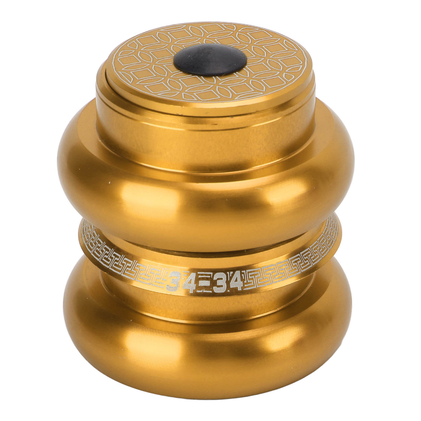 Viaron 34-mm-doppellager-steuersatz, Vorderradgabel, Vorbau Für Mountainbikes Und Rennräder, Goldfarben