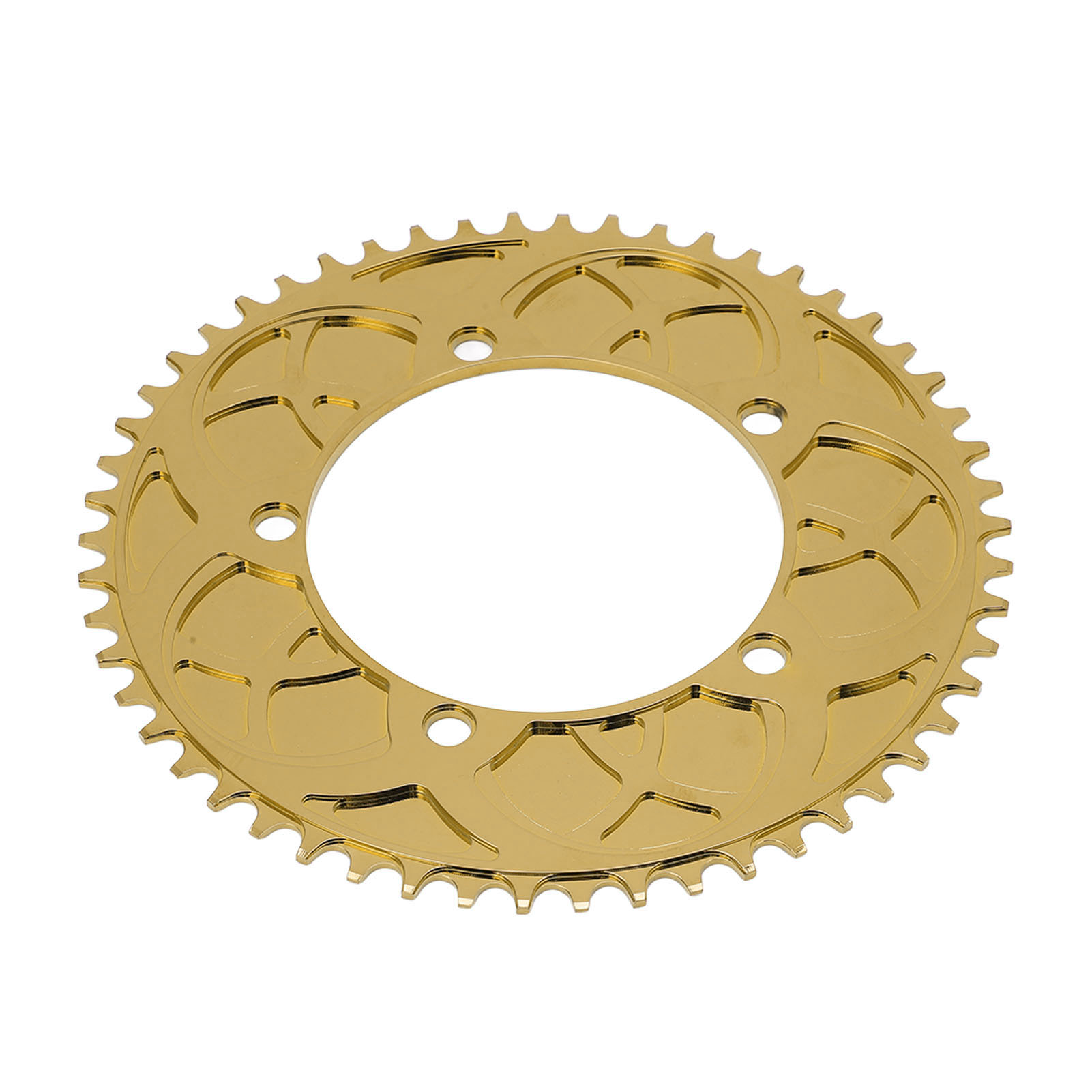 Bolany 130bcd 54-zahn-kettenblatt, Einfach, Für Falträder Und Bmx-räder, Goldfarbenes Titan